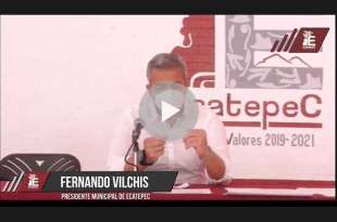 Alcalde Fernando Vilchis Contreras