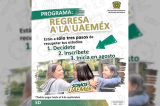 El programa tiene como propósito instrumentar estrategias que permitan a los alumnos que abandonaron sus estudios igualar el acceso a las oportunidades educativas.