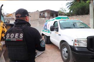 Toma clandestina agua potable municipal