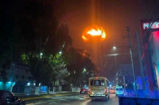 Internautas captaron el momento de la explosión