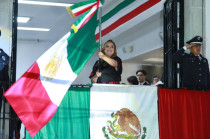 Ana Aurora Muñiz Neyra da el “Grito de Independencia” en Atenco