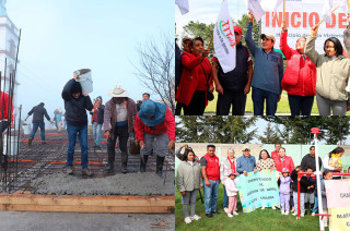 Las obras se realizan con recursos propios y la participación activa de la comunidad.