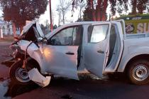 El accidente tuvo lugar en Toluca, a la altura de la delegación de San Pablo Autopan.