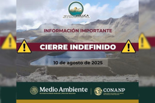 Cierran acceso al Nevado de Toluca tras accidente