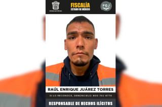 Raúl Enrique Juárez Torres, condenado a 48 años de prisión por homicidio durante un asalto en transporte público en Tultitlán