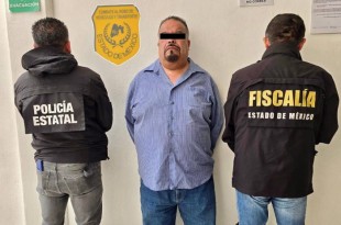 El detenido fue trasladado al CPRS de Ecatepec, donde continuará su proceso judicial.