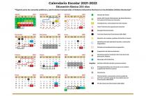 Calendario escolar 2021-2022