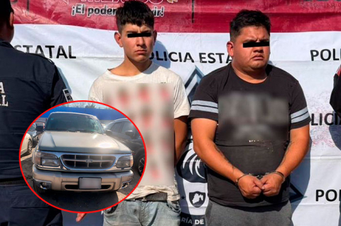 Los detenidos podrían pertenecer a un grupo delictivo dedicado al narcomenudeo y robo de vehículos en municipios de la región.