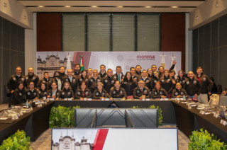 Integrantes del Grupo Parlamentario de Morena