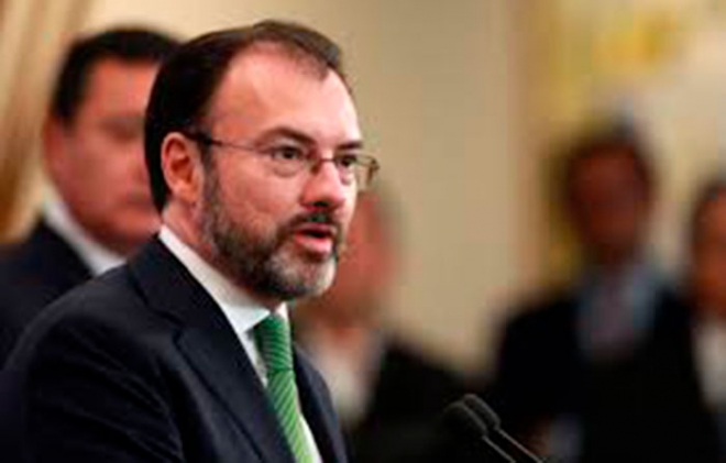 México no reconocería independencia de Cataluña: Luis Videgaray