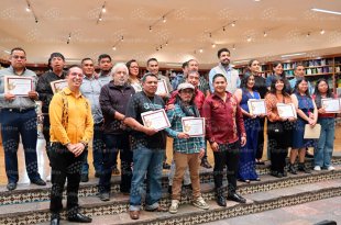 Agustín Herrera Pérez, director general del IIFAEM, encabezó la premiación del Sexto Concurso Estatal de Alfarería y Cerámica Mexiquense “Valoremos 2026”.
