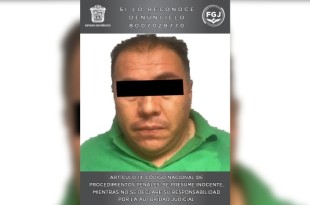 Rigoberto “N” fue detenido en el municipio de San Antonio La Isla e ingresado al Centro Penitenciario en Almoloya de Juárez