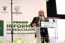 Manuel Vilchis presenta su Primer Informe de Actividades