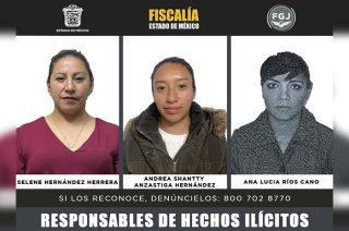 Selene Hernández Herrera, Ana Lucía Ríos Cano y Andrea Shantty Anzástiga Hernández fueron sentenciadas por su participación en la agresión contra una trabajadora del DIF municipal de Capulhuac ocurrida en 2025.