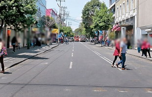 Toluca: rehabilitada avenida Benito Juárez, de Lerdo a Gómez Farías