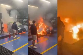 El incendio de un prototipo de automóvil eléctrico dentro de un taller del Tecnológico de Monterrey generó momentos de tensión entre estudiantes y personal.