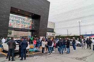 Se prevé que partan de las Plazas Outlet Lerma para dirigirse hacia la Ciudad de México.