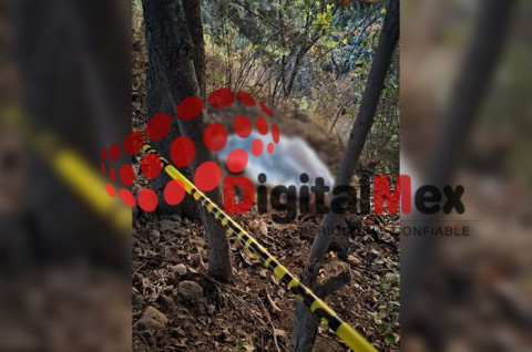 La joven de aproximadamente 20 años fue encontrada sin vida en el paraje El Potrerito, Coatepec Harinas.