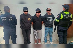 Los implicados fueron presentados ante la Agencia del Ministerio Público en el municipio de Metepec