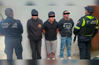 Los implicados fueron presentados ante la Agencia del Ministerio Público en el municipio de Metepec