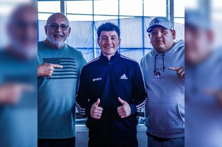 El pugilista mexiquense se encuentra afinando detalles rumbo a su compromiso del próximo sábado 29 de marzo en Cancún, Quintana Roo.