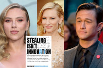 Scarlett Johansson, Cate Blanchett y Joseph Gordon-Levitt encabezan la protesta contra el uso de obras protegidas para entrenar inteligencia artificial.