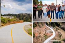 Uno de los principales ejes de acción de este gobierno municipal es el programa de pavimentación con concreto hidráulico.