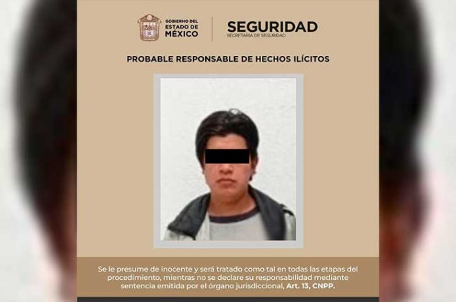 Policías estatales interceptaron al sujeto durante el Operativo Pegaso