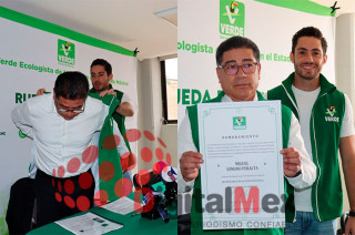 El Comité Directivo Estatal del PVEM en el Estado de México presentó a Miguel Sámano Peralta, exdiputado local y federal del PRI, como su nueva figura política