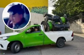 Identificaron a los responsables del robo en una camioneta con placas del Edoméx