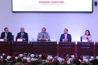 Magistrado Héctor Macedo se reúne con juezas y jueces del Edoméx para escuchar sus propuestas y fortalecer la impartición de justicia.