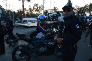 Motocicletas aseguradas durante el operativo “Moto Segura” en Ecatepec fueron trasladadas al corralón por incumplir con la normativa de tránsito.