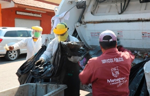 Destacan trabajo del personal de limpia en #Metepec