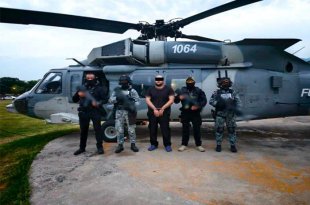 Edgar Valeriano “N”, alias “Kamoni”, presunto jefe regional del Cártel de Tepalcatepec, fue detenido en Michoacán durante un operativo de fuerzas federales.