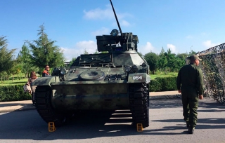 Paseos dominicales en la zona militar