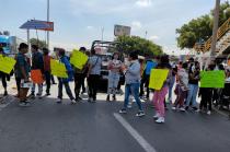 #Video: Bloquean Vía Morelos por apertura de gaseras, en #Ecatepec