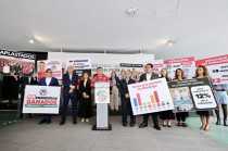 La coalición “Unidad y Grandeza” encabeza los resultados al haber obtenido la victoria en 15 municipios, con un total de 235,379 votos.