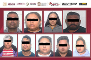 Video: Capturan a nueve vinculados al CJNG; aseguran drogas, armas y vehículos en Edoméx