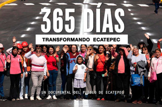 Documental destaca avances en seguridad, servicios públicos y programas sociales durante el primer año de la alcaldesa de Ecatepec