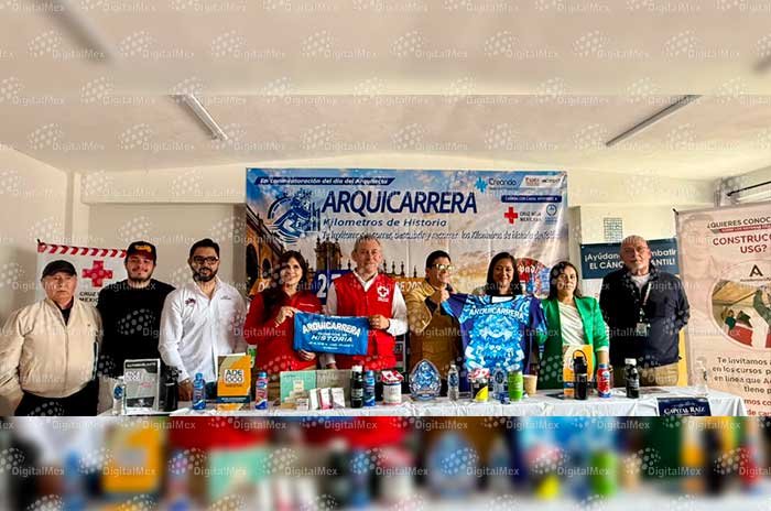La carrera con causa apoyará a Cruz Roja Toluca y AMANC con lo recaudadoArquicarrera