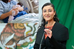 La diputada Joanna Alejandra Felipe Torres presentó una iniciativa para ampliar a 12 meses la atención médica y la protección en seguridad social para madres y recién nacidos en el Estado de México.
