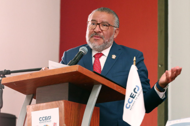 Horacio Duarte Olivares llamó a sumarse al esfuerzo del Gobierno del Estado de México para abatir la extorsión.