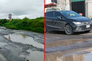 Los tramos carreteros, calles y avenidas del Valle de Toluca se encuentra en “pésimas condiciones”