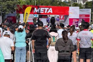 Participantes recorrieron las calles del centro de Toluca durante la XXX Carrera de la y el Abogado 2026.