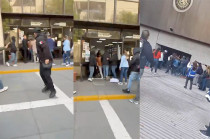 El movimiento se vio interrumpido por un enfrentamiento con un presunto grupo de choque mientras exigían elecciones sindicales libres y transparentes.