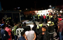 Jaloneos entre pobladores y policías en Otumba tras asesinato de vecino