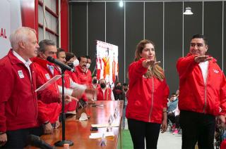 Melissa Vargas convocó a la militancia priísta a defender el Estado de México