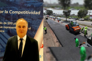 Francisco Cuevas resaltó la importancia de repavimentar las carreteras federales en el Edoméx
