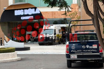 Elementos de la Policía Municipal acordonaron la zona.