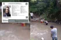 Fernando, el joven desaparecido, y vecinos durante las jornadas de búsqueda que lograron localizarlo sin vida